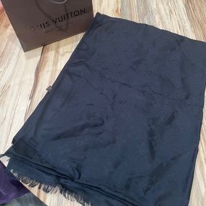 Louis Vuitton Silk Monogram Scarf
